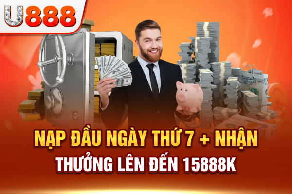 Nạp đầu ngày thứ 7 + nhận thưởng lên đến 15888k